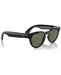 Ray-Ban Unisex Ai Meta Gen1 Headliner Polarized Sunglasses, RW4009