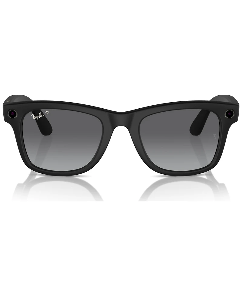 Ray-Ban Meta Wayfarer Unisex Polarized Gradient Ai Sunglasses, RW4006