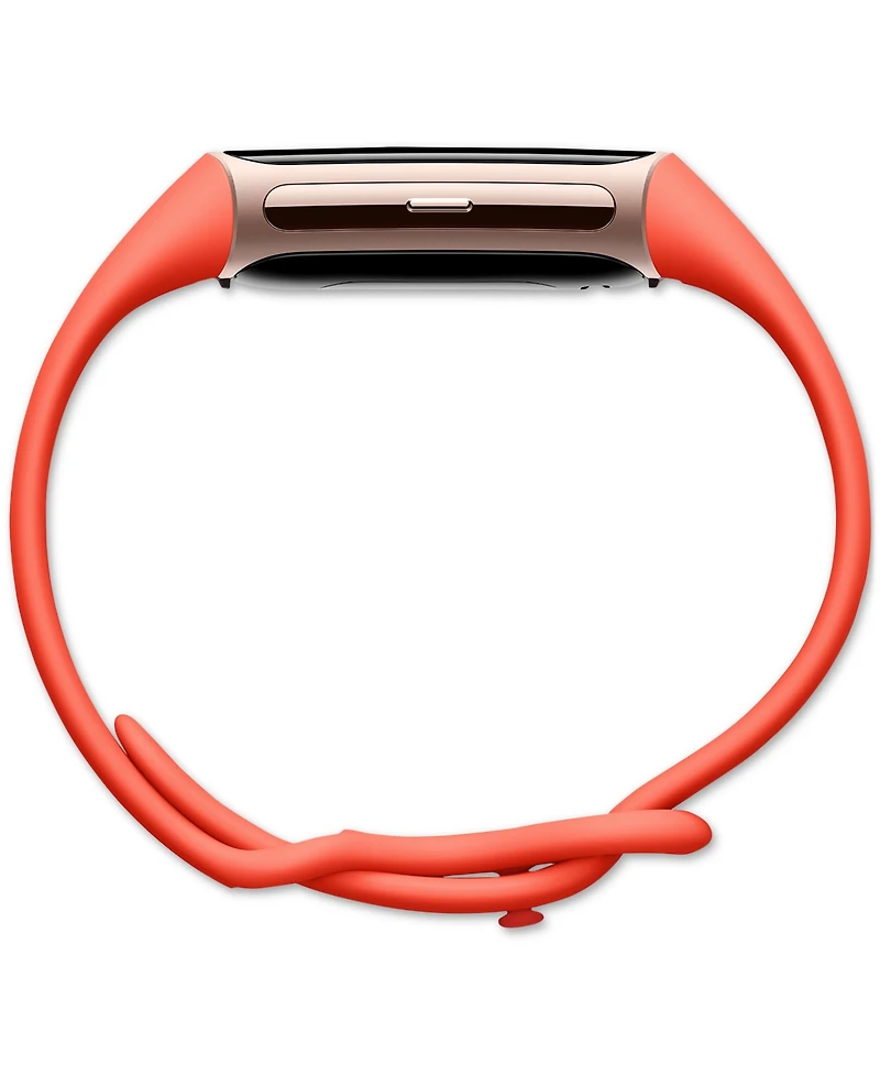 Fitbit Unisex Charge 6 Silicone Fitness Tracker Watch 36mm