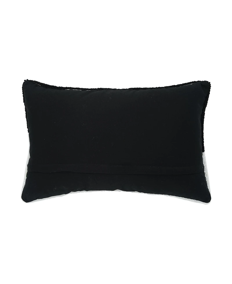 Snowy Truck Hooked Throw Pillow
