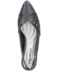 Easy Street Women's Bizzy Buckle Slingback Pumps