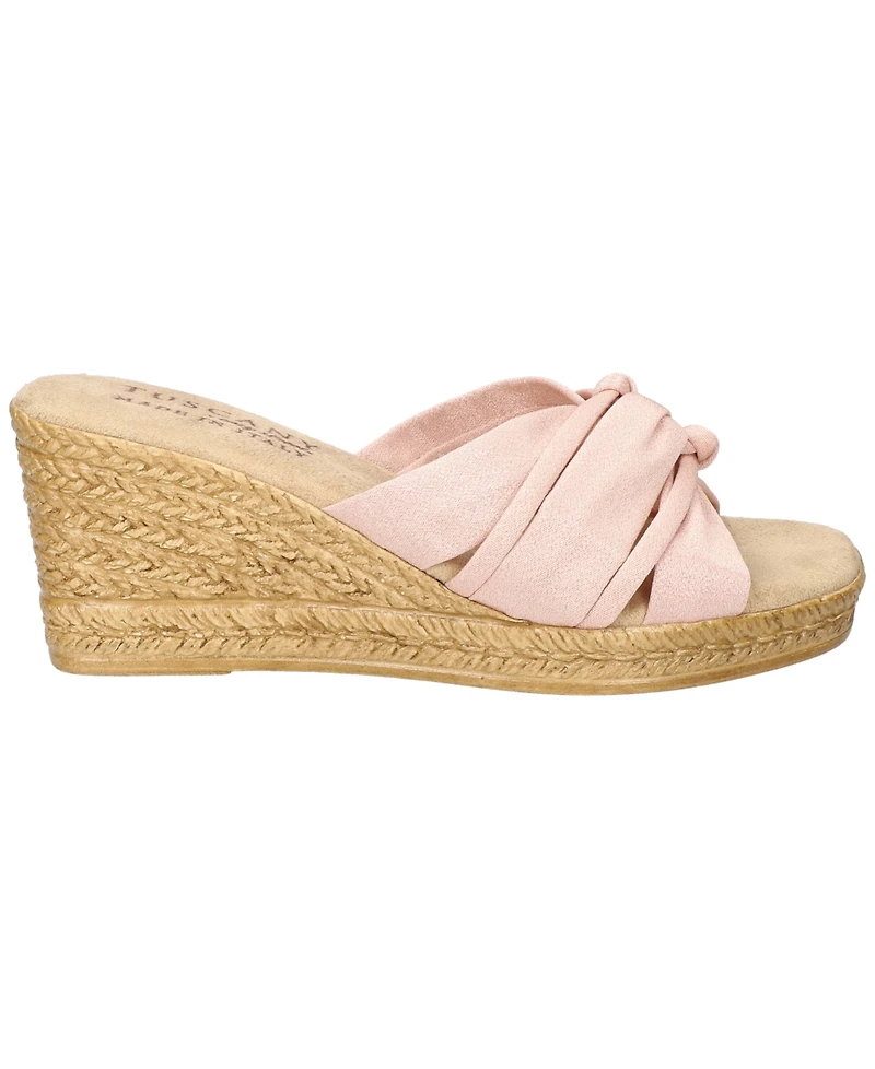 Easy Street Women's Ghita Slip-On Wedge Sandals