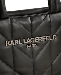 Karl Lagerfeld Paris Voyage Large Quilted Tote