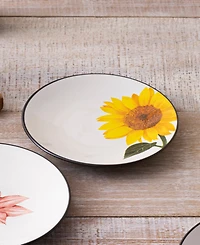 Noritake Colorwave Floral Appetizer Plates, Set of 4