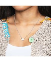 Hello Kitty Womens Birthstone Necklace - November