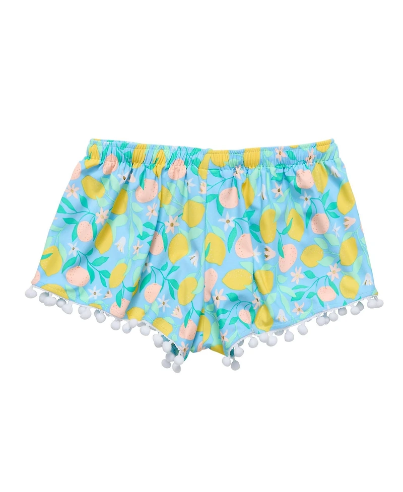 Toddler, Child Girl Lemon Drops Swim Shorts