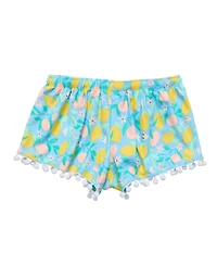 Toddler, Child Girl Lemon Drops Swim Shorts