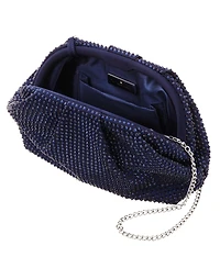 Nina Crystal Encrusted Frame Clutch