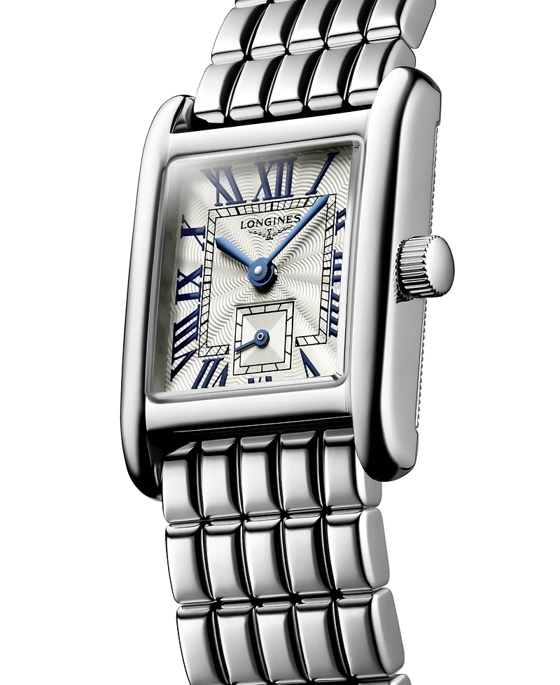Longines Women's Swiss Mini DolceVita Stainless Steel Bracelet Watch 22x29mm