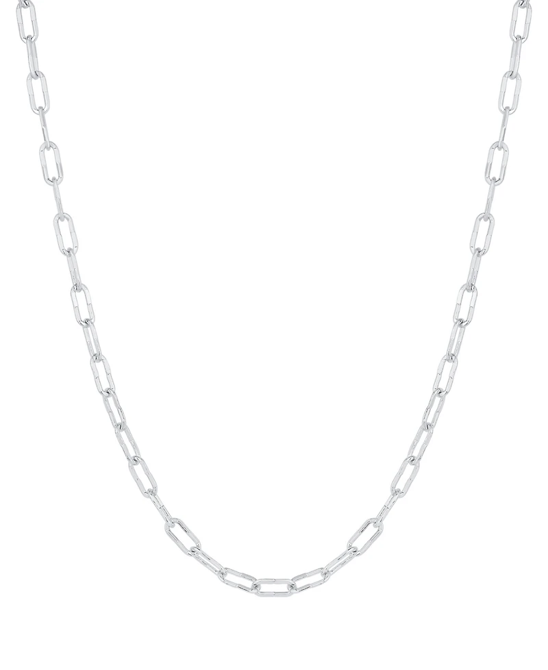 And Now This Silver-Plated or 18K Gold-Plated Chunky Chain Necklace