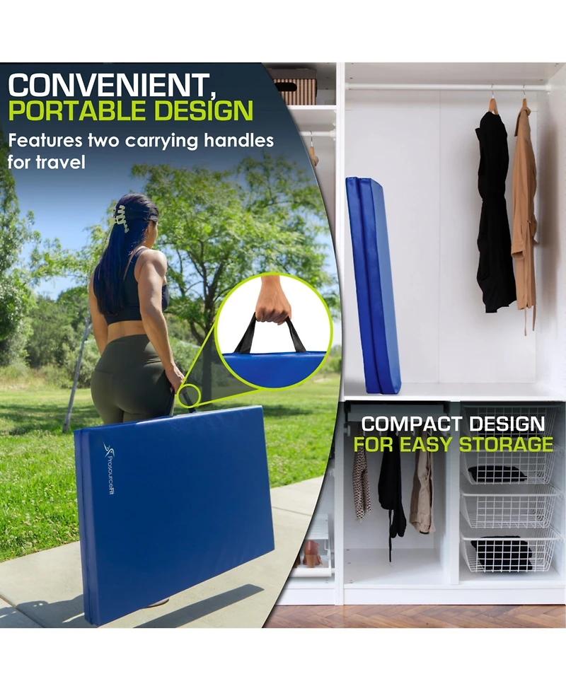 Bi-Fold Folding Exercise Mat
