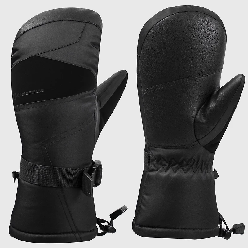 Alpine Swiss Men's Waterproof Ski Mittens 3M Thinsulate Winter Snow Sport Gloves
