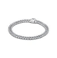 Pandora Timeless Cubic Zirconia Pave Chain Bracelet