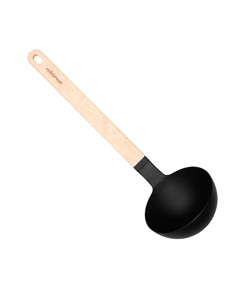 Epicurean Gourmet Series Nylon Ladle with Black Head Handle, 13"