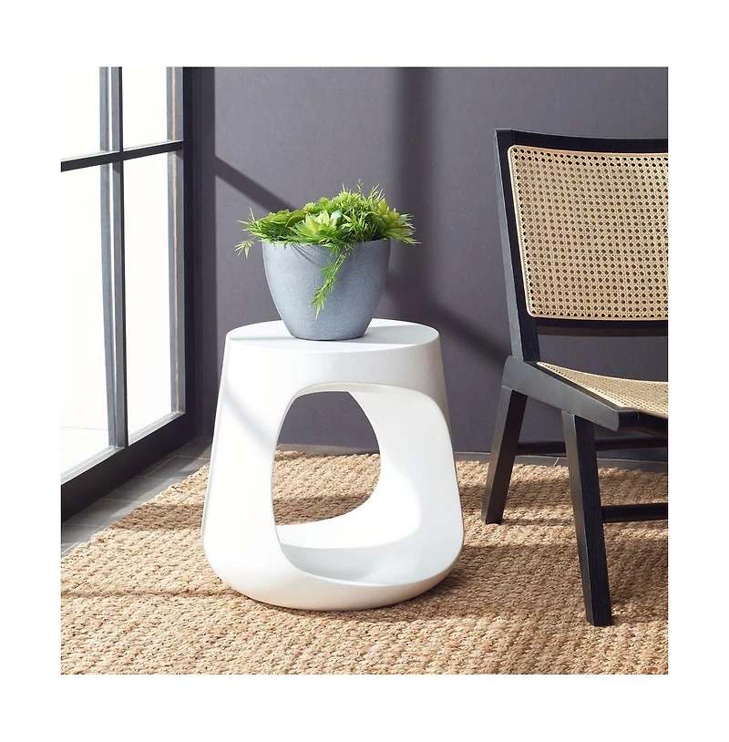 Vikki Concrete Accent Stool