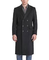 Landing Leathers Men Holmes Wool Blend Long Walking Coat