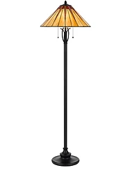61" Height Metal and Resin Floor Lamp