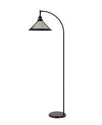 Downbridge 65" Height Metal Arc Floor Lamp with Shade