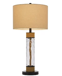 Bartow 32" Height Metal and Glass Table Lamp