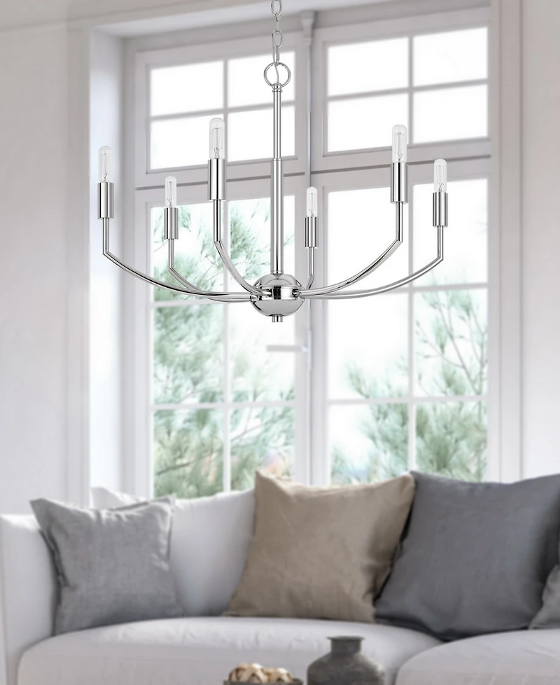 Maxton Light 19" Height Metal Chandelier