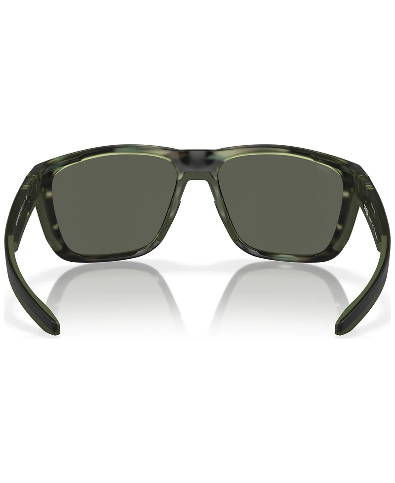 Costa Del Mar Men's Ferg Polarized Sunglasses, Mirror Polar 6S9002