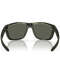 Costa Del Mar Men's Ferg Polarized Sunglasses, Mirror Polar 6S9002