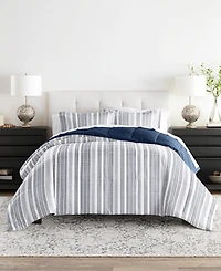 ienjoy Home Farmhouse Dreams Reversible 3-Pc. Comforter Set, King/California King