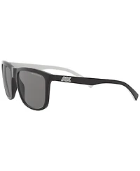 A|X Armani Exchange Men's Polarized Low Bridge Fit Sunglasses, Polar AX4093SF
