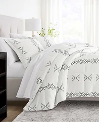 ienjoy Home Urban Stitch Patterned Comforter Set, King/California King