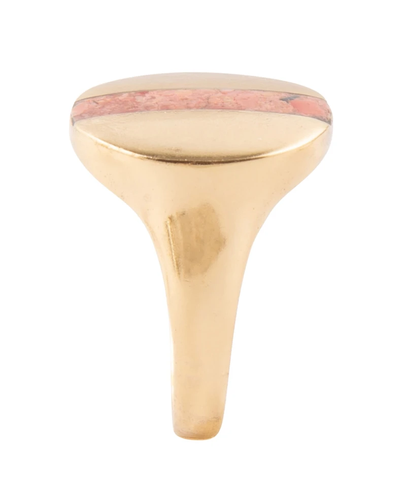 Barse Signet Bronze Circle Band Ring