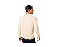 Bellemere New York Men's Pure Crew Neck Merino Sweater