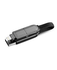 Wasserstein 6-in-1 Charging Wizard - Portable Multi Charging Cable with Usb-a and Usb-c Input