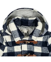 Hope & Henry Boys Toggle Duffle Coat with Detachable Hood