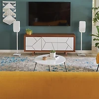 Sanus Wireless Speaker Stands Designed for Sonos Five and Play: 5 Speakers