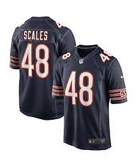 Men's Nike Patrick Scales Navy Chicago Bears Game Jersey