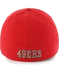Men's '47 Brand Scarlet San Francisco 49ers Franchise Logo Fitted Hat