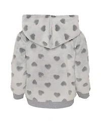 Girls Preschool Gray, Royal Florida Gators Heart to Hoodie and Leggings Set