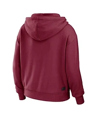 Women's Wear by Erin Andrews Crimson Alabama Crimson Tide Colorblock Full-Zip Hoodie Jacket