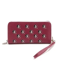 Women's Florida State Seminoles Zip-Around Wristlet Wallet