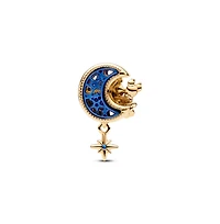 Pandora Disney Mickey Mouse Minnie Mouse Crescent Moon Charm