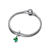 Pandora Cubic Zirconia Sparkling Christmas Tree Dangle Charm