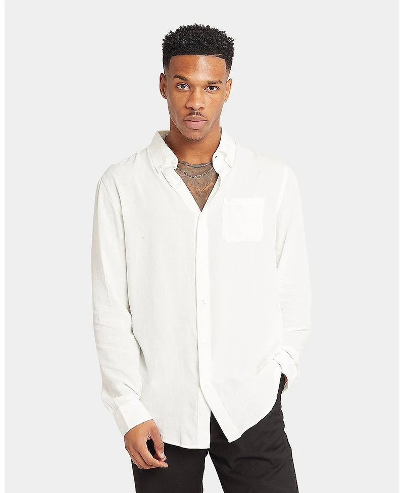 Xxiii Mens Crete Long Sleeve Button Up Shirt