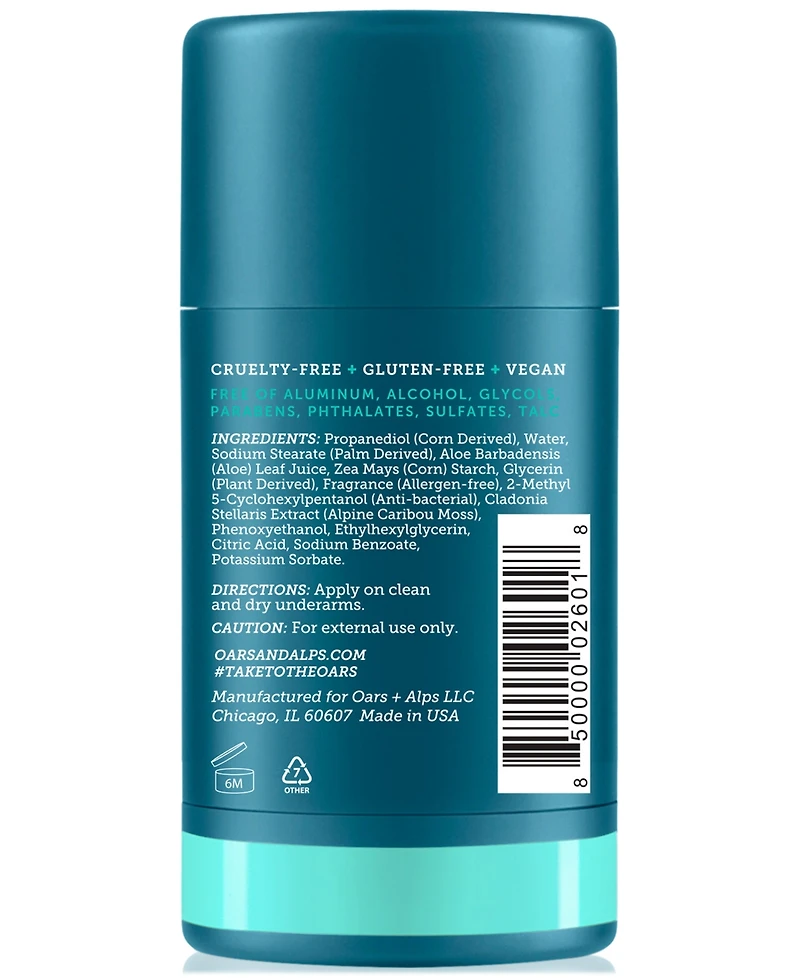 Oars + Alps Deep Sea Glacier Deodorant, 2.6-oz.