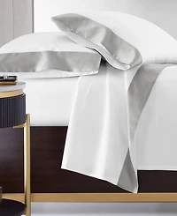 Closeout! Hotel Collection Italian Percale Sateen Cuff 4-Pc. Sheet Set, Queen, Exclusively at Macy's