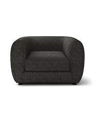 Valerian 45" Boucle Fabric Club Chair