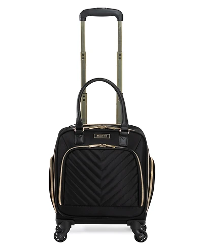 17" Softside Chevron 4-Wheel Spinner Carry-On Underseater