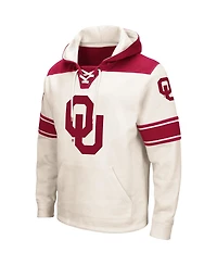 Colosseum Men's Oklahoma Sooners 2.0 Lace-Up Pullover Hoodie