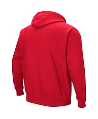 Colosseum Men's Ohio State Buckeyes Double Arch Pullover Hoodie