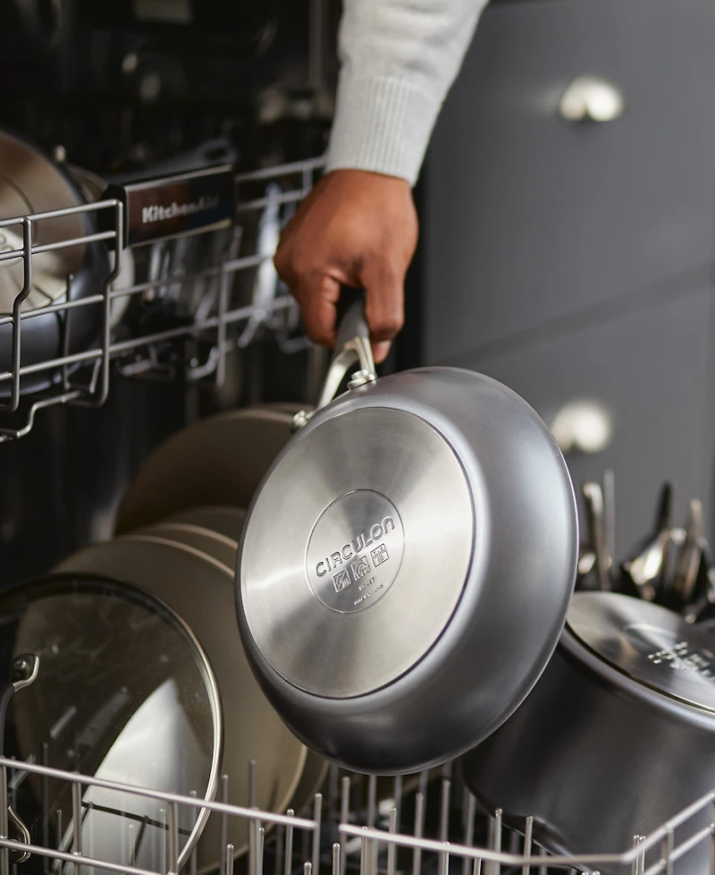 Circulon A1 Series with ScratchDefense Technology Aluminum 5-Quart Nonstick Induction Saute Pan with Lid