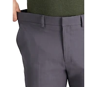 Haggar Men's Premium Comfort Slim-Fit Performance Stretch Flat-Front Dress Pants